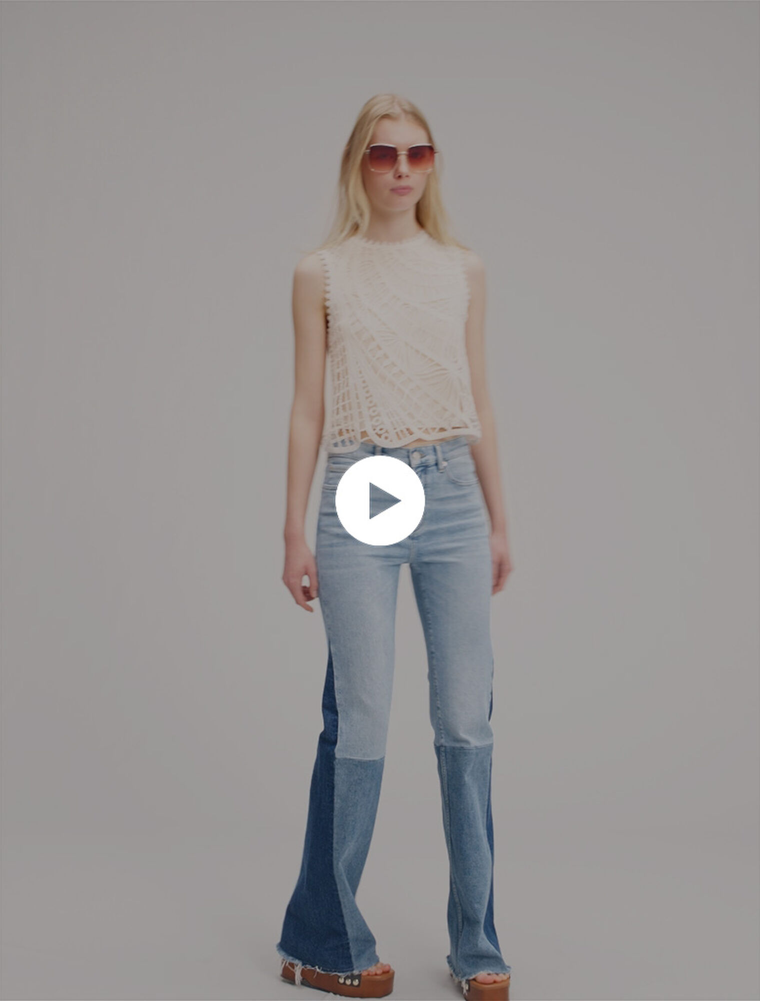 Top en crochet