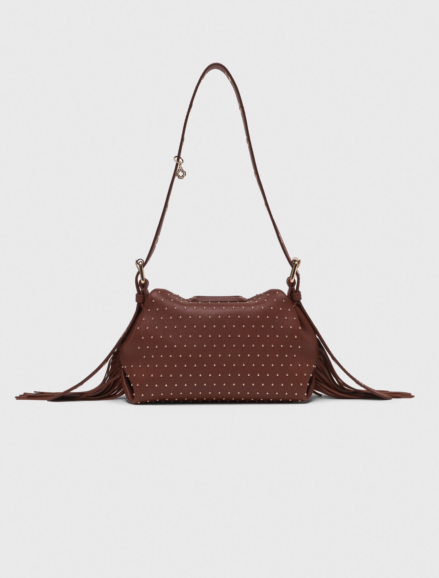 Sac Miss M mini en cuir et studs