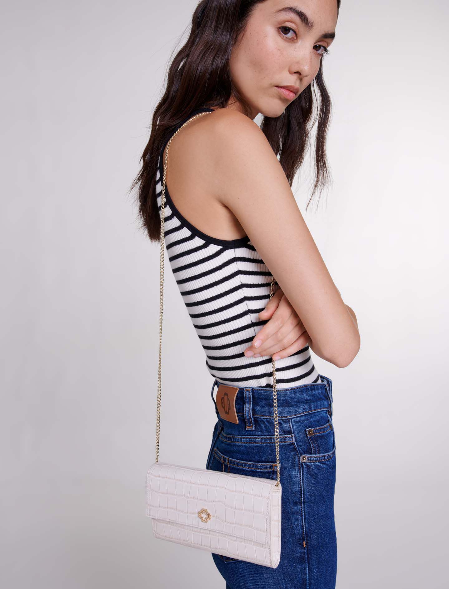 Flared jeans Blue For Women | Maje