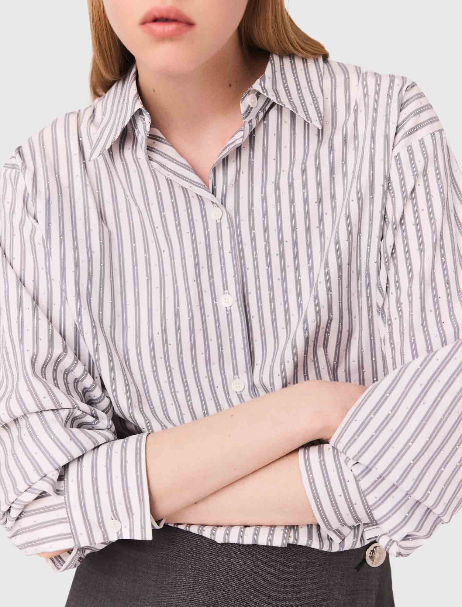 Robe 2-en-1 en coton strassé