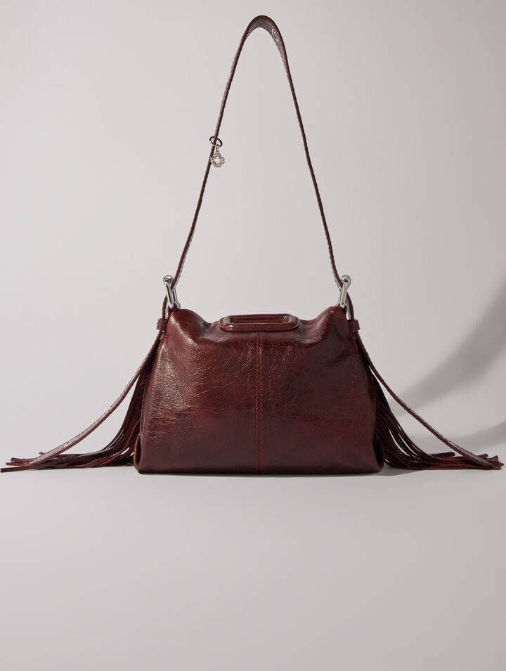 Sac Miss M Mini en cuir craquelé