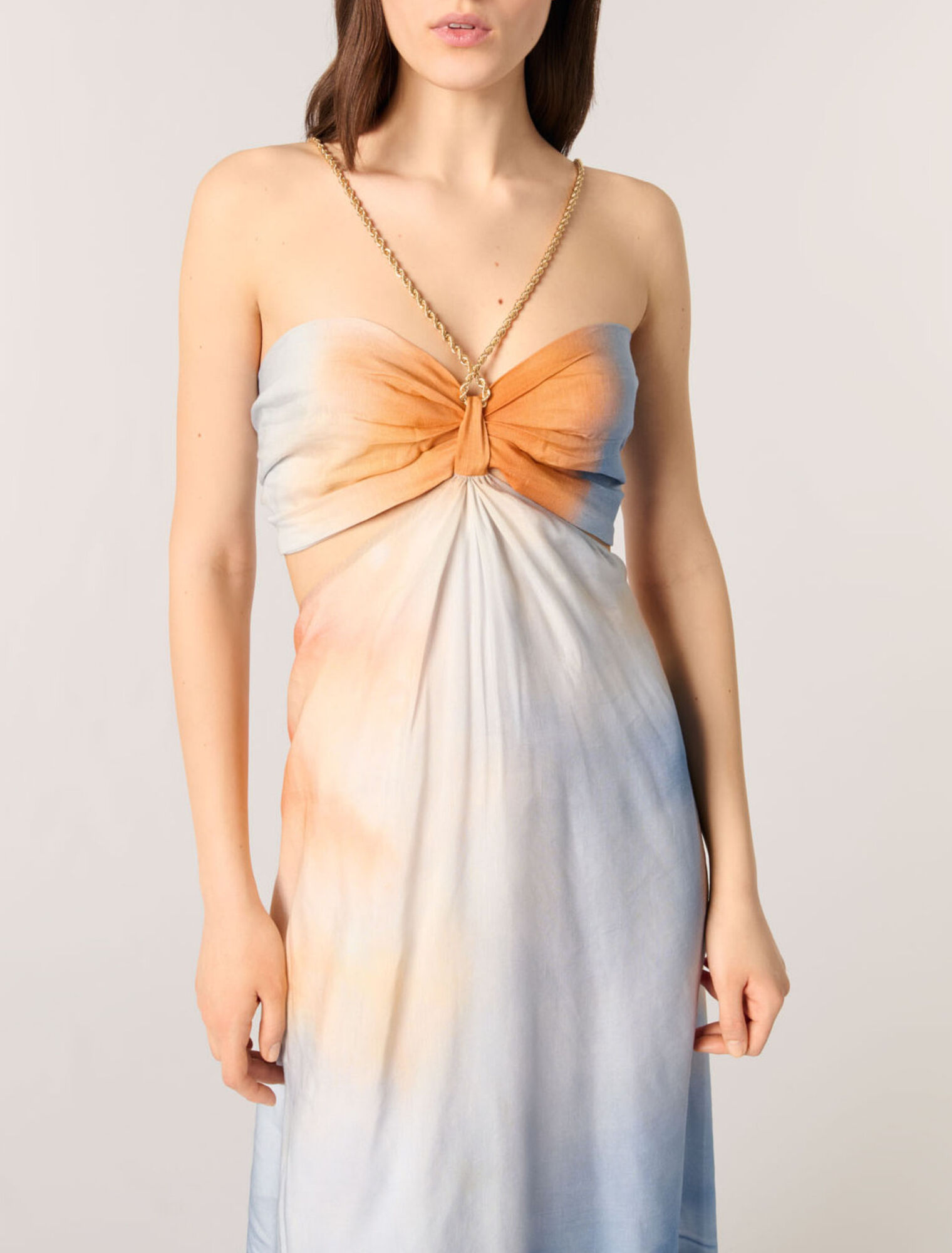 Robe longue tie & dye