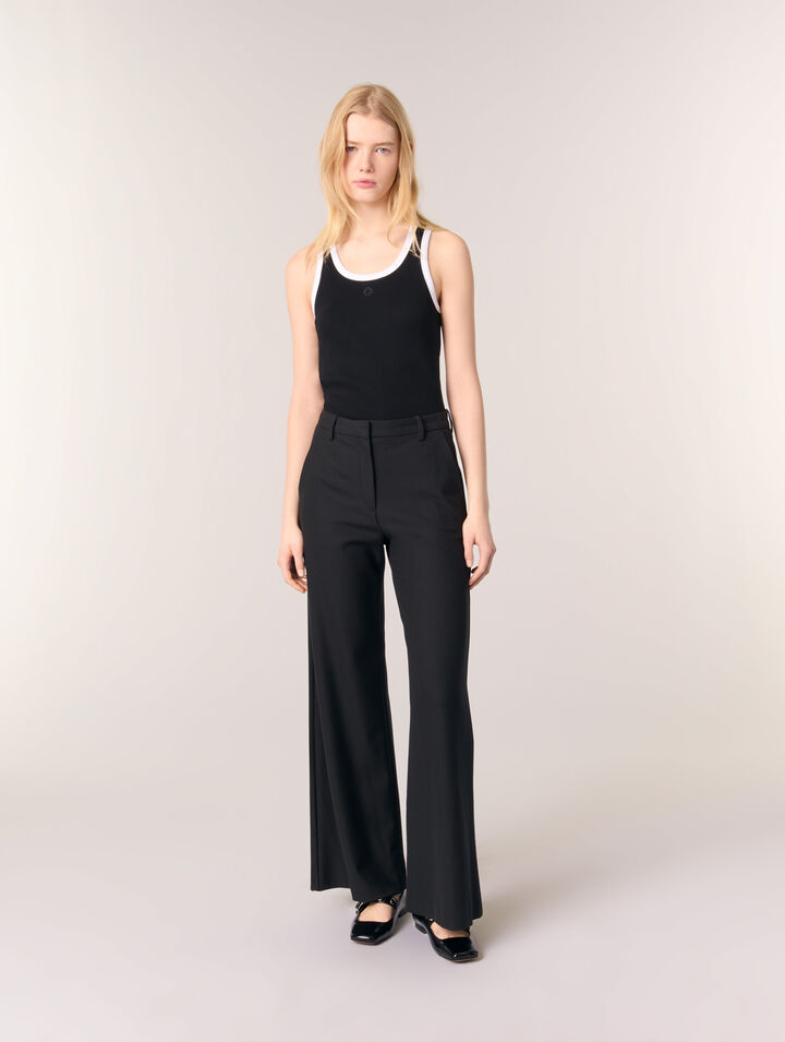 Flared trousers