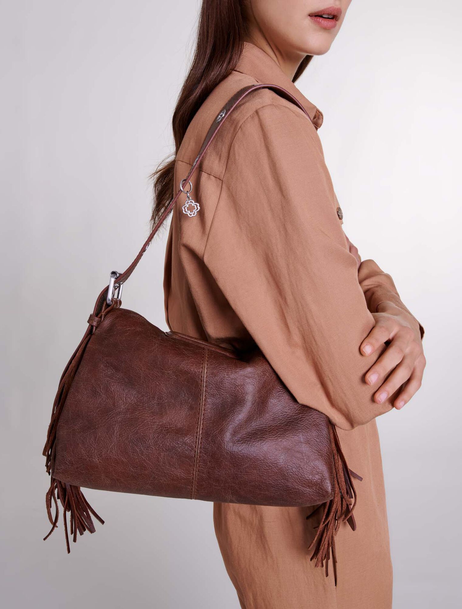 Sac Miss M en cuir vintage