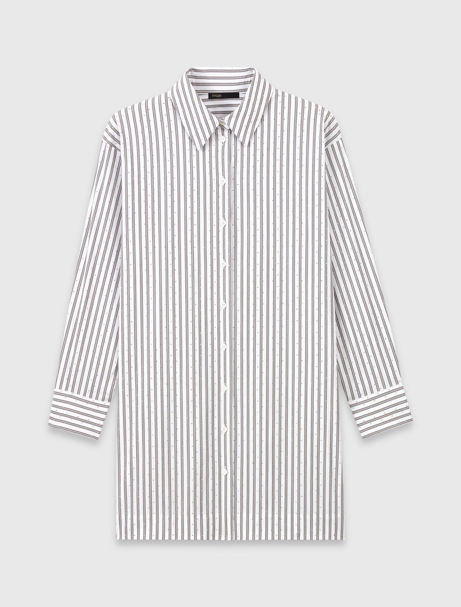 Robe 2-en-1 en coton strassé