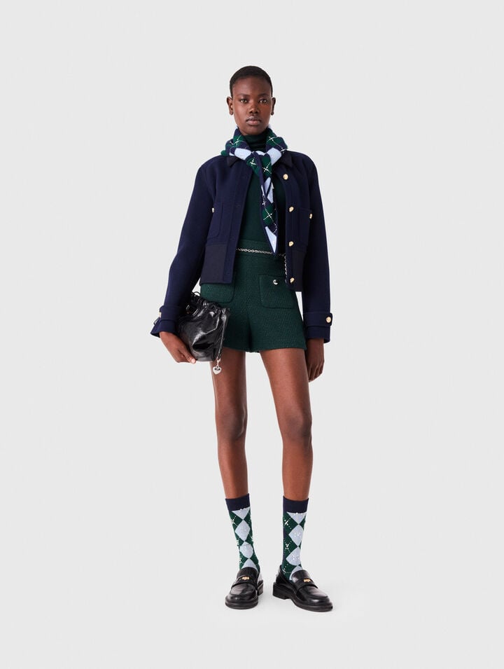 Tweed shorts