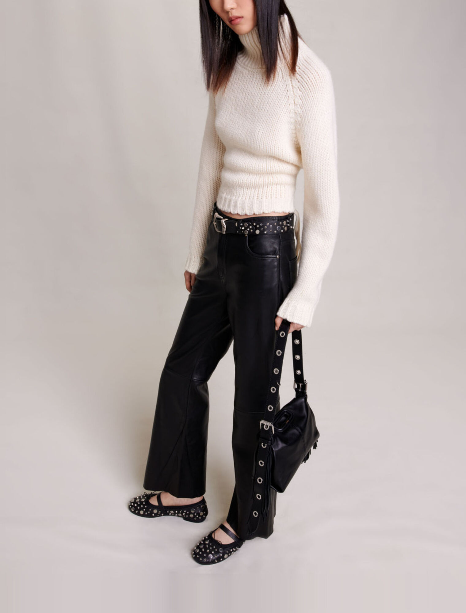 Leather trousers