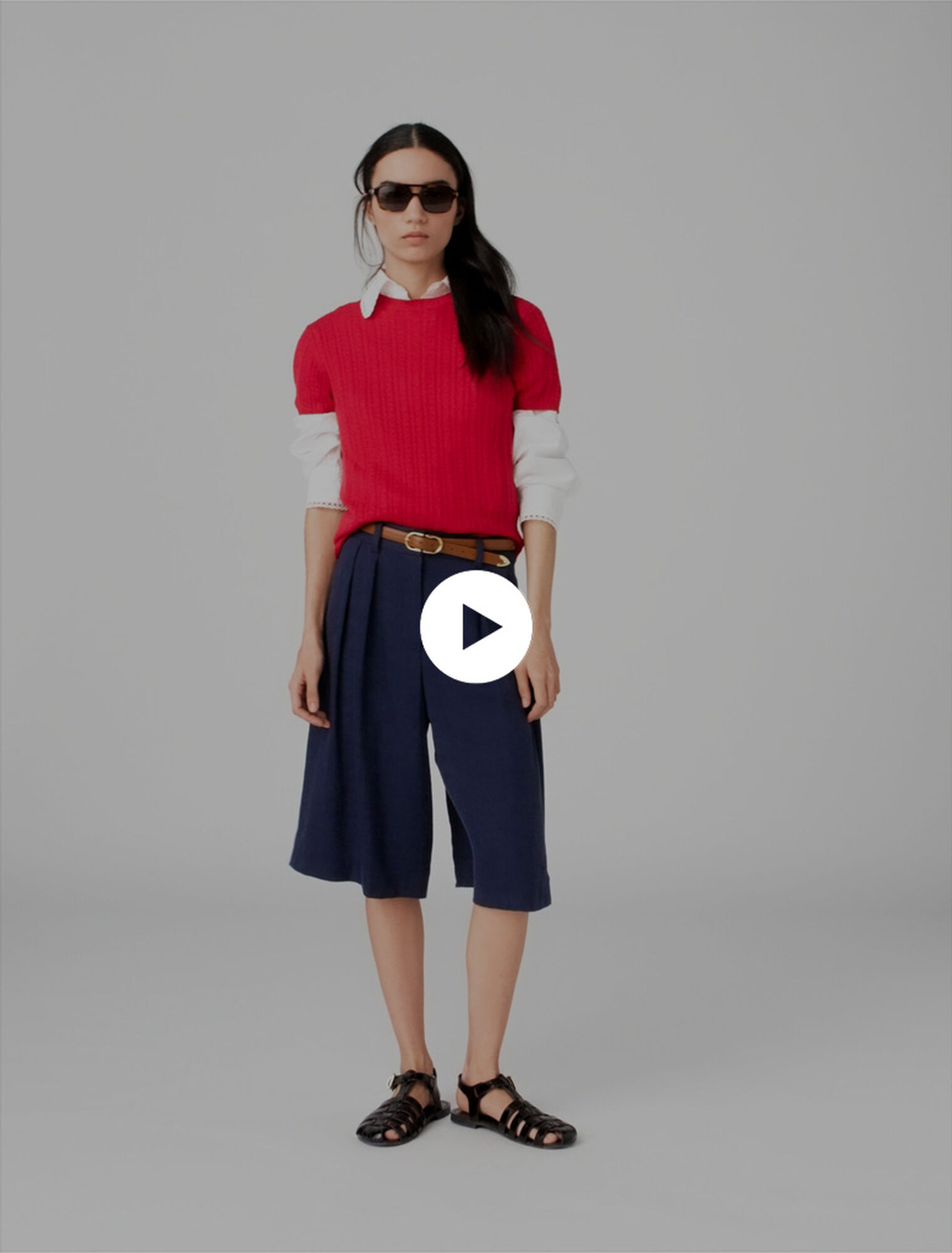 Pull &agrave; col rond