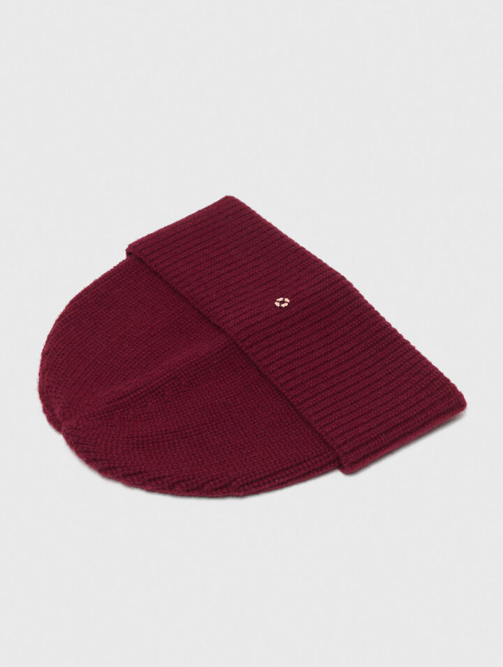 Bonnet en laine et cachemire