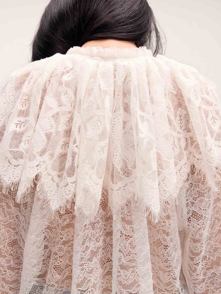 Top en dentelle