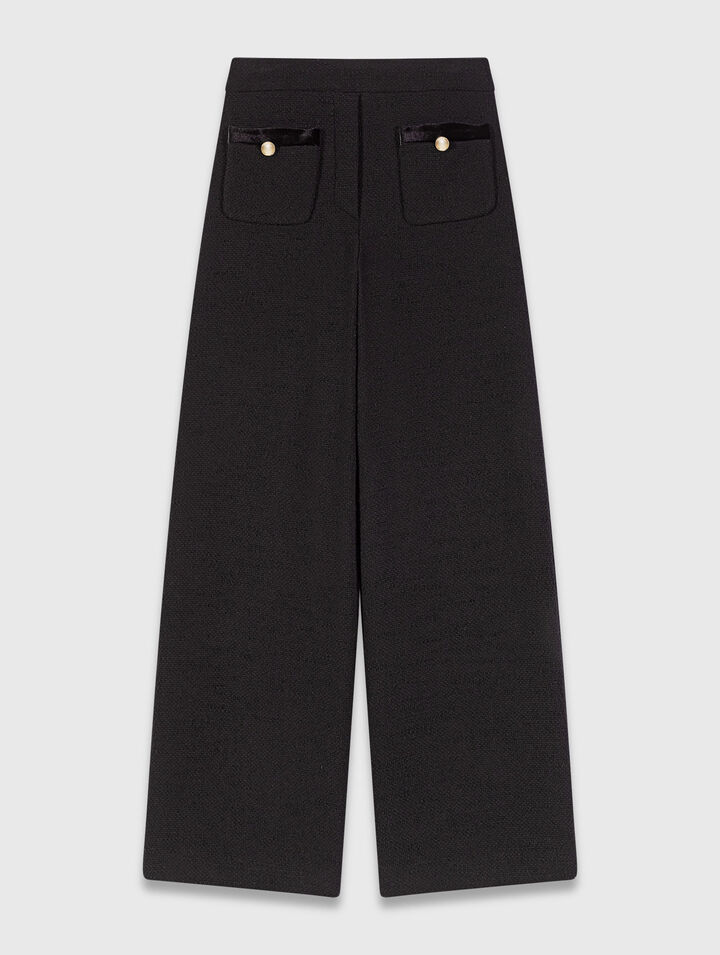 Pantalon en tweed