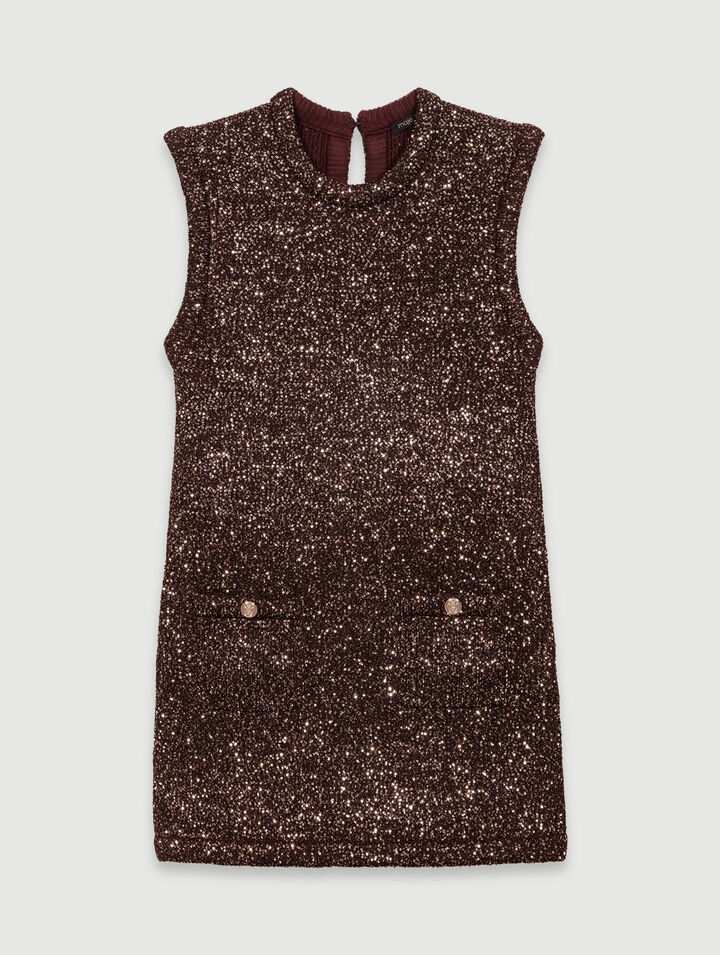 Short sequin dress