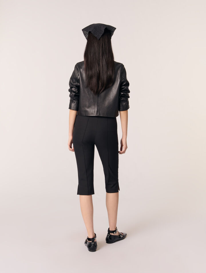 Pantalon de tailleur corsaire
