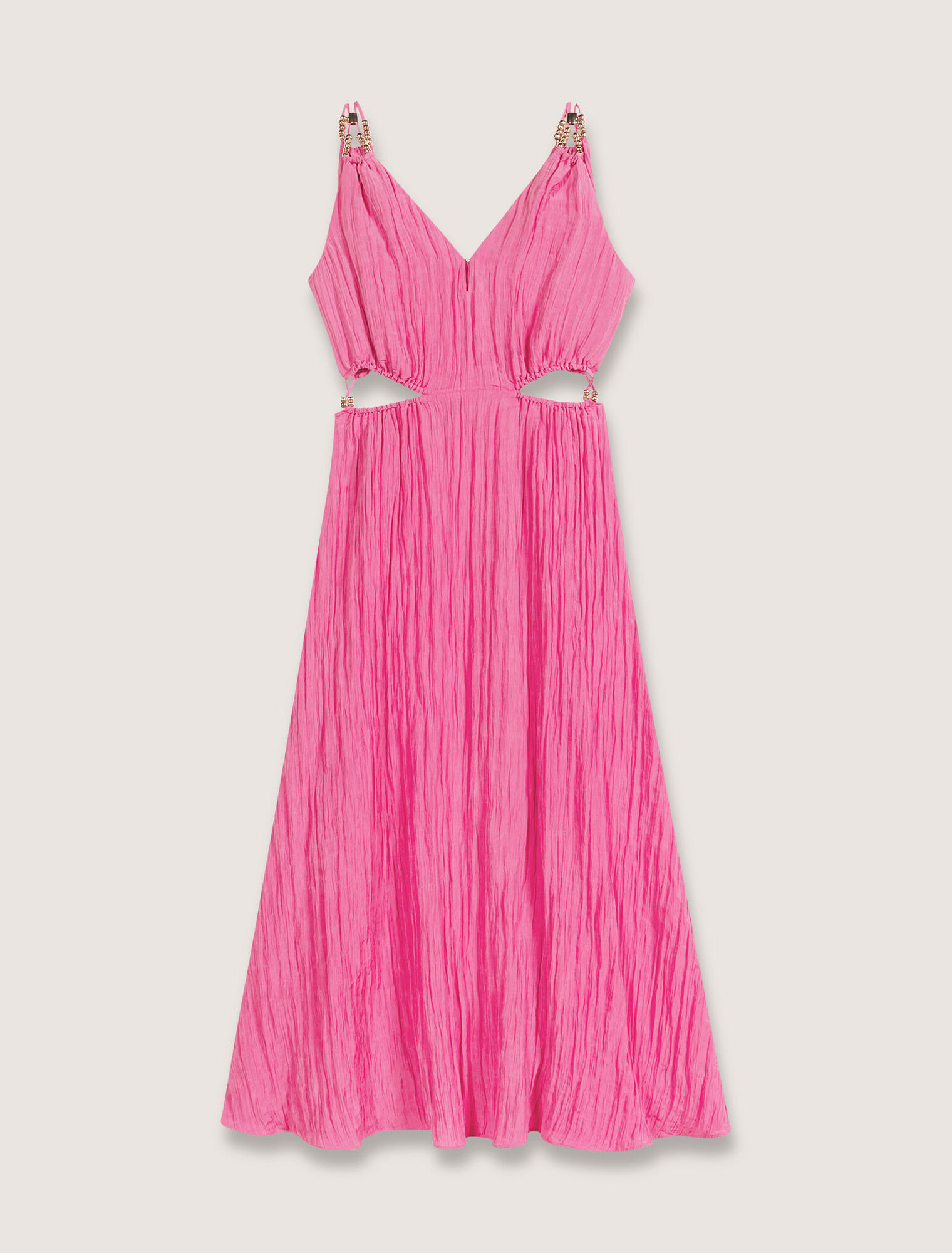 Robe midi ajourée
