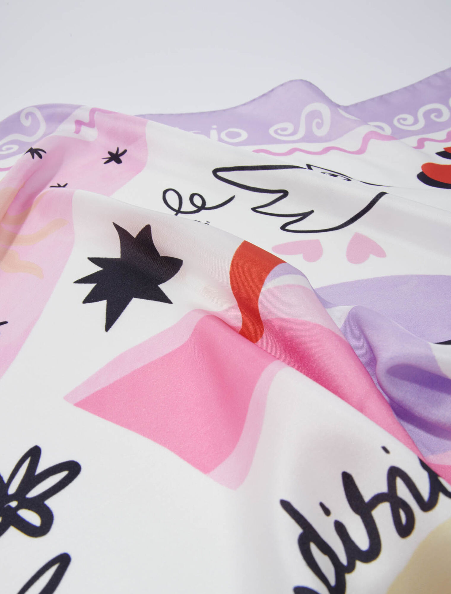 Foulard en soie Paradisio