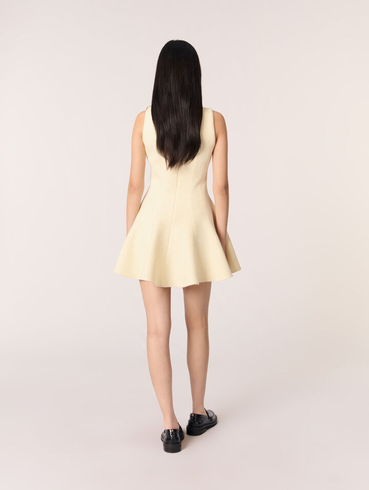 Short tweed dress