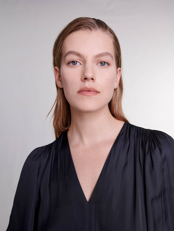 Combinaison pantalon satinée