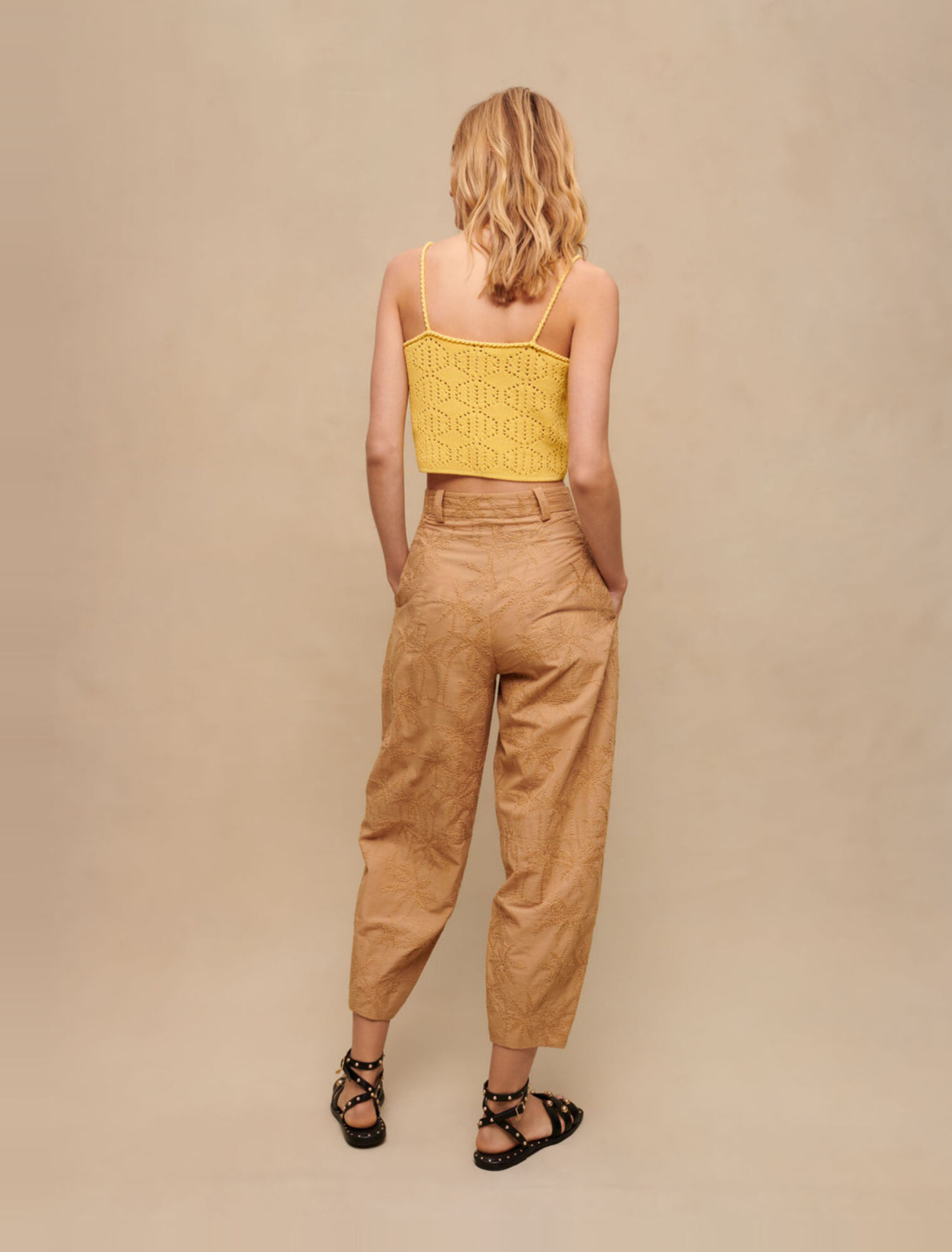 Pantalon carotte