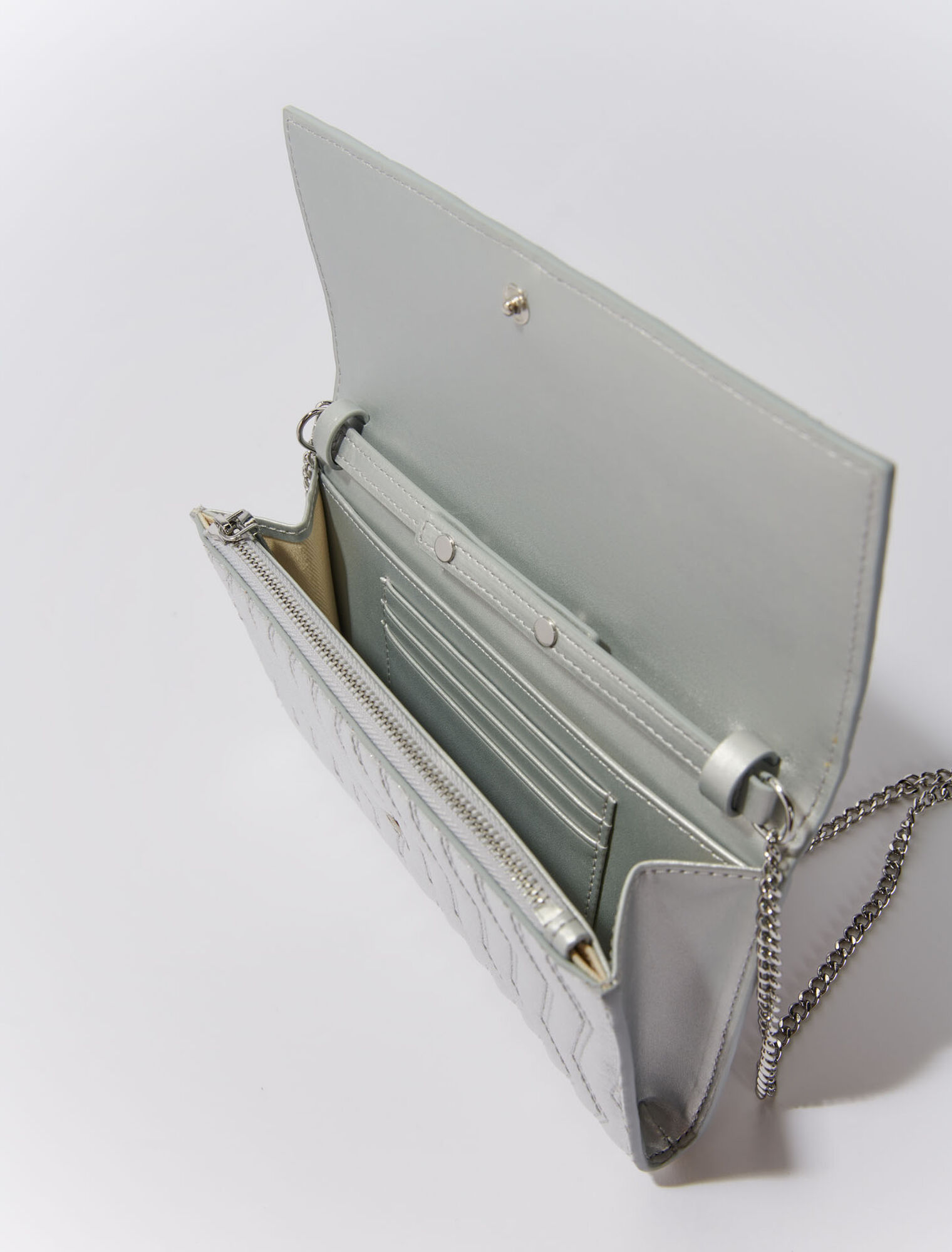Portefeuille à chaîne en cuir