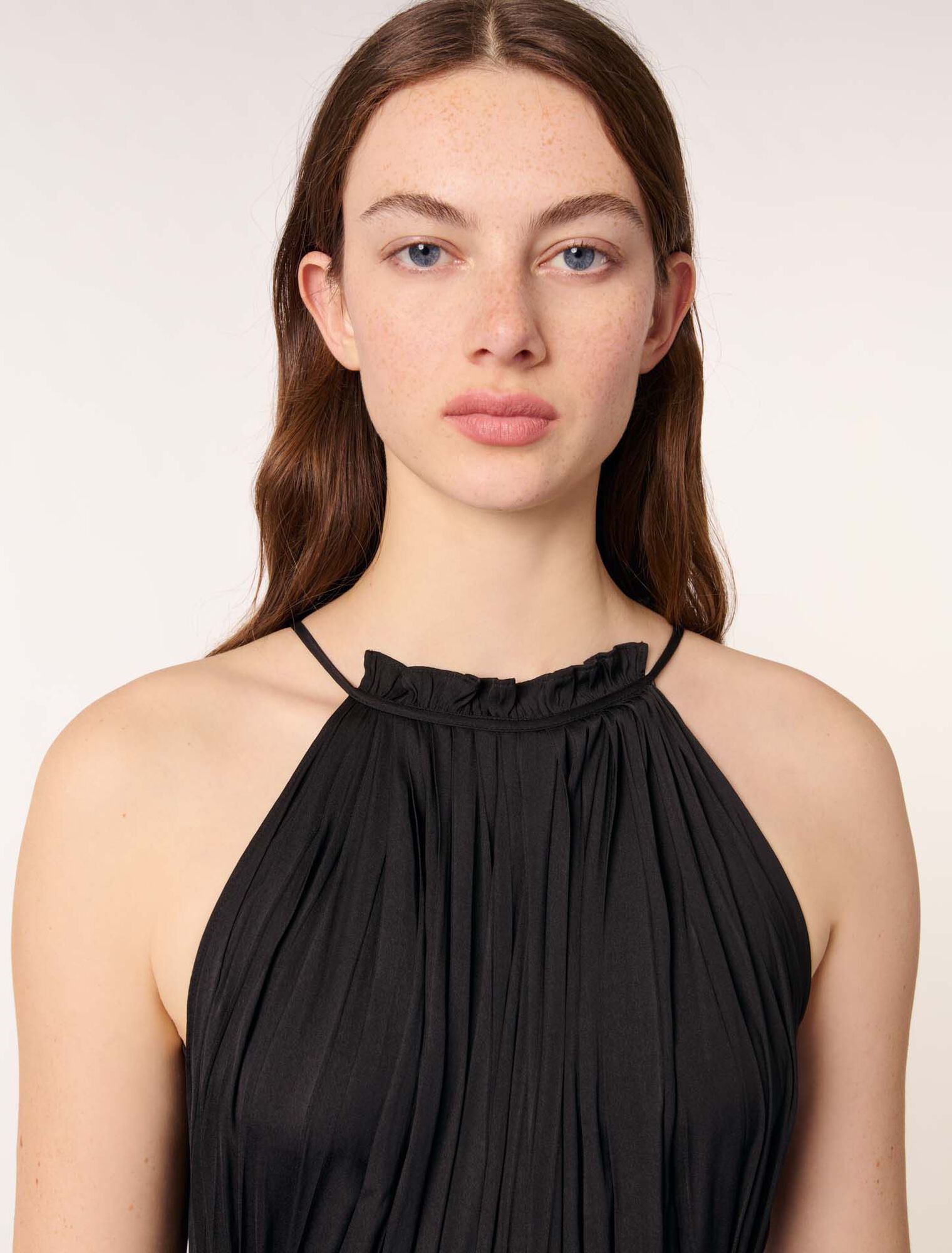 Pleated jumpsuit