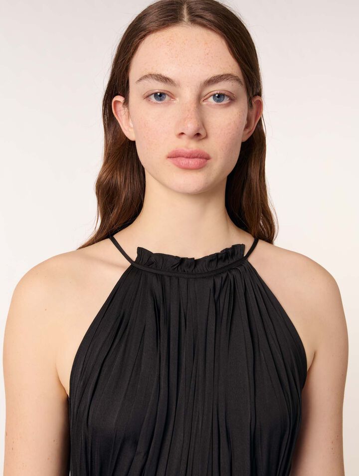 Pleated jumpsuit