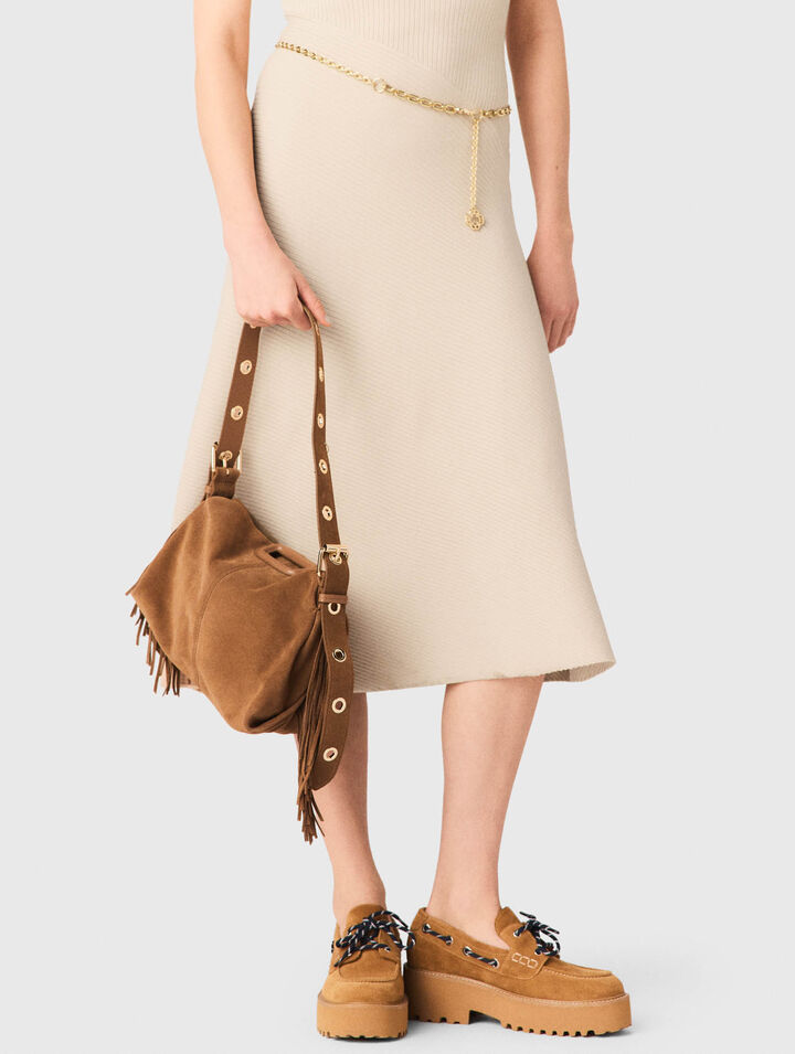 Ceinture cha&icirc;ne &agrave; logo clover