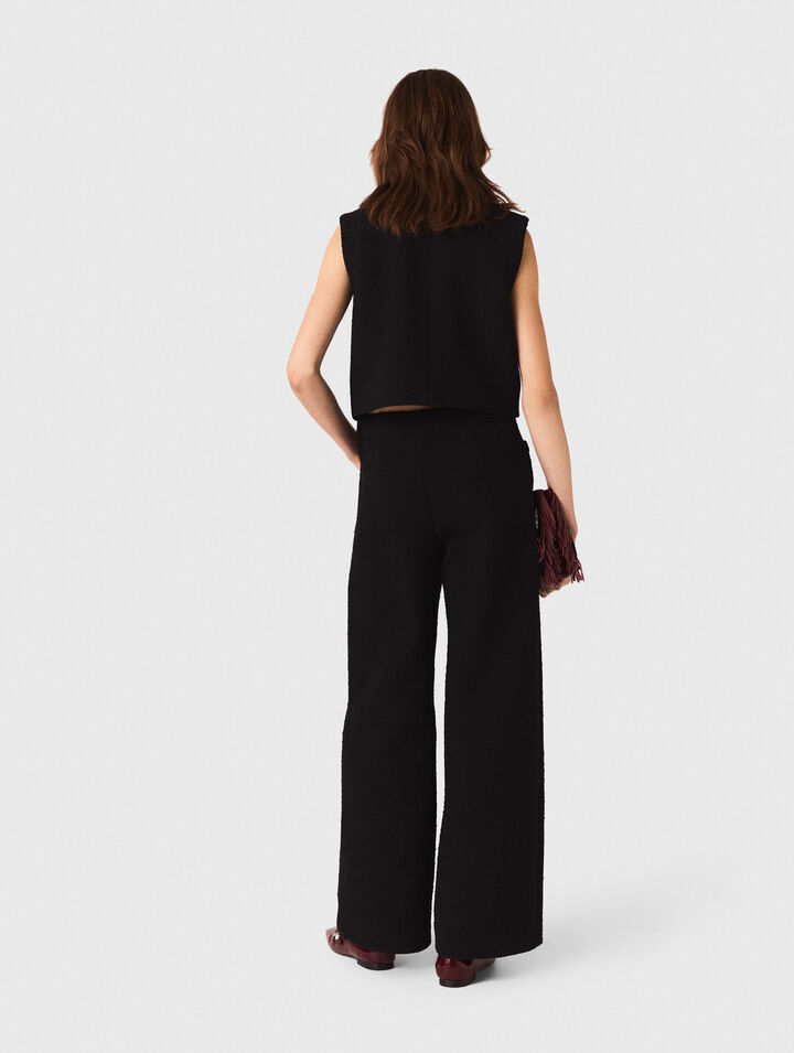 Pantalon en tweed
