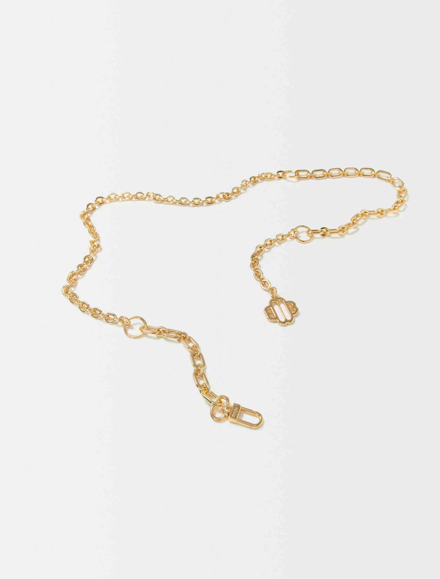 Clover logo chain belt