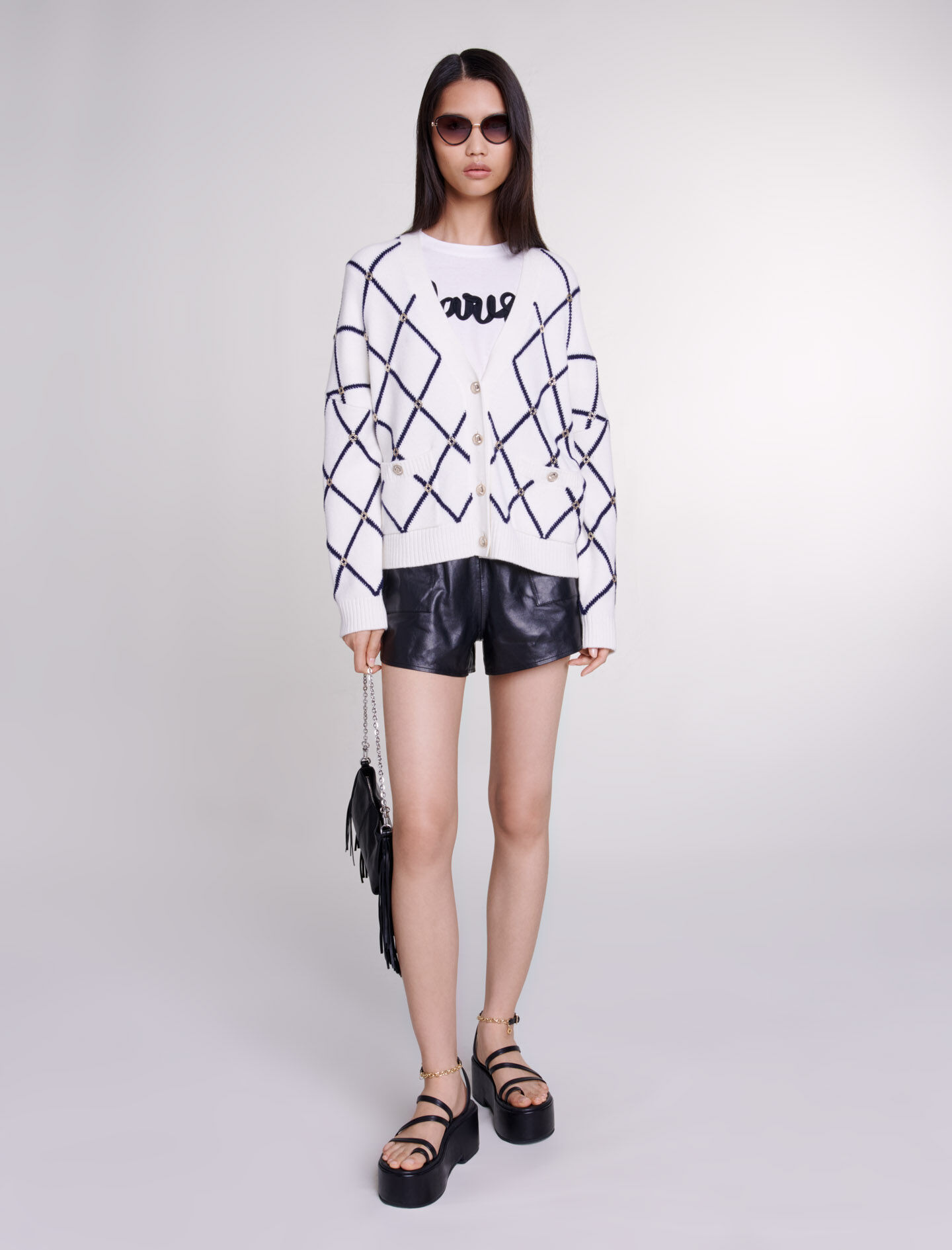 Maje white sweater online