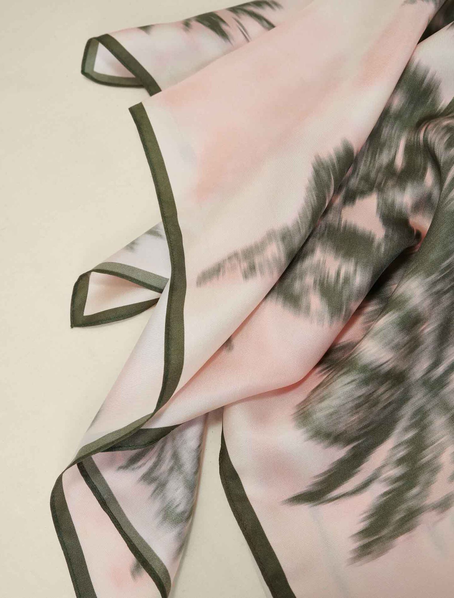 Palm tree print scarf