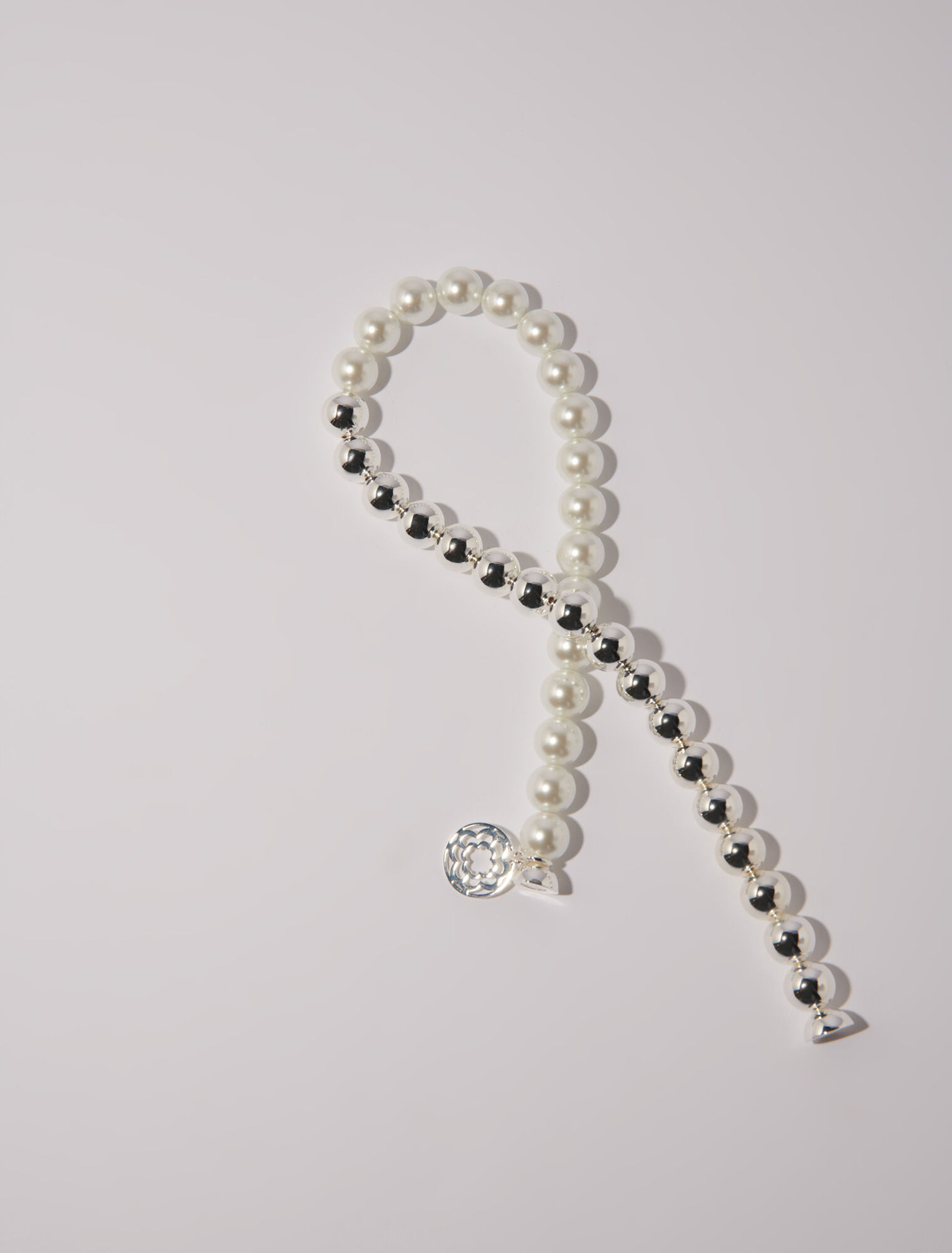Collier chocker en mix de perles