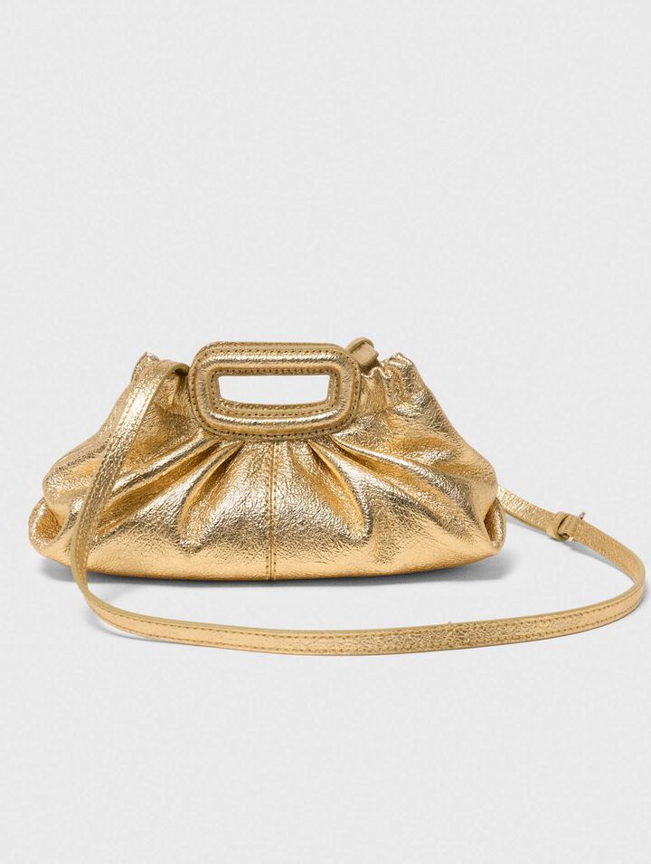 Metallic leather Milpli mini Clutch