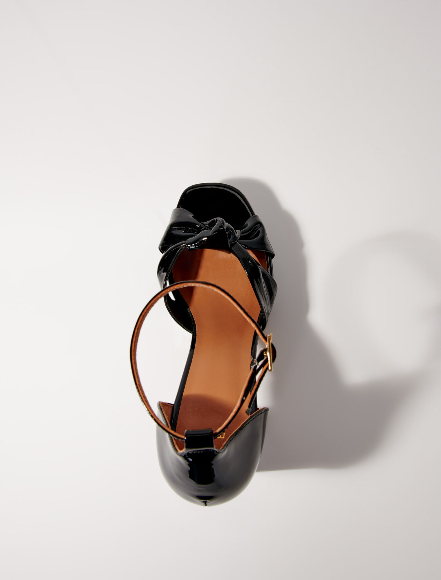 Sandales en cuir à plateforme