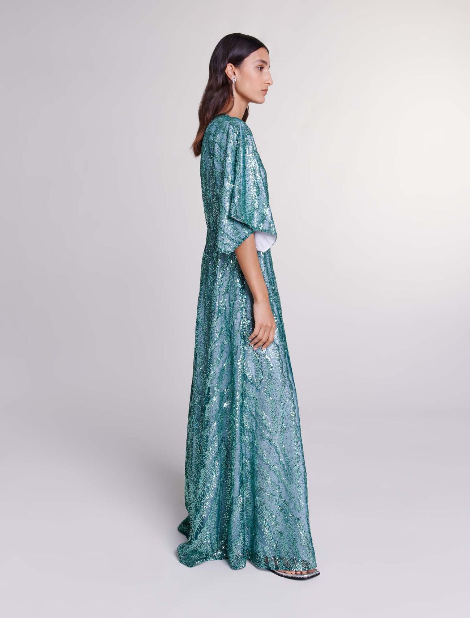 Sequin maxi dress