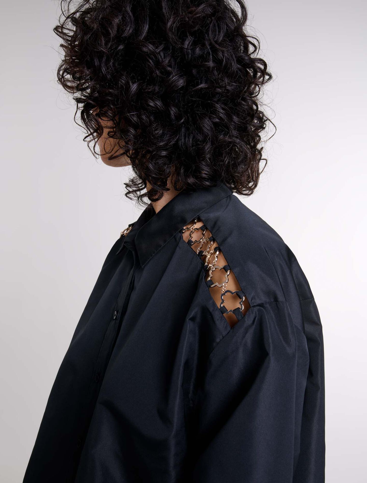 Openwork shirt