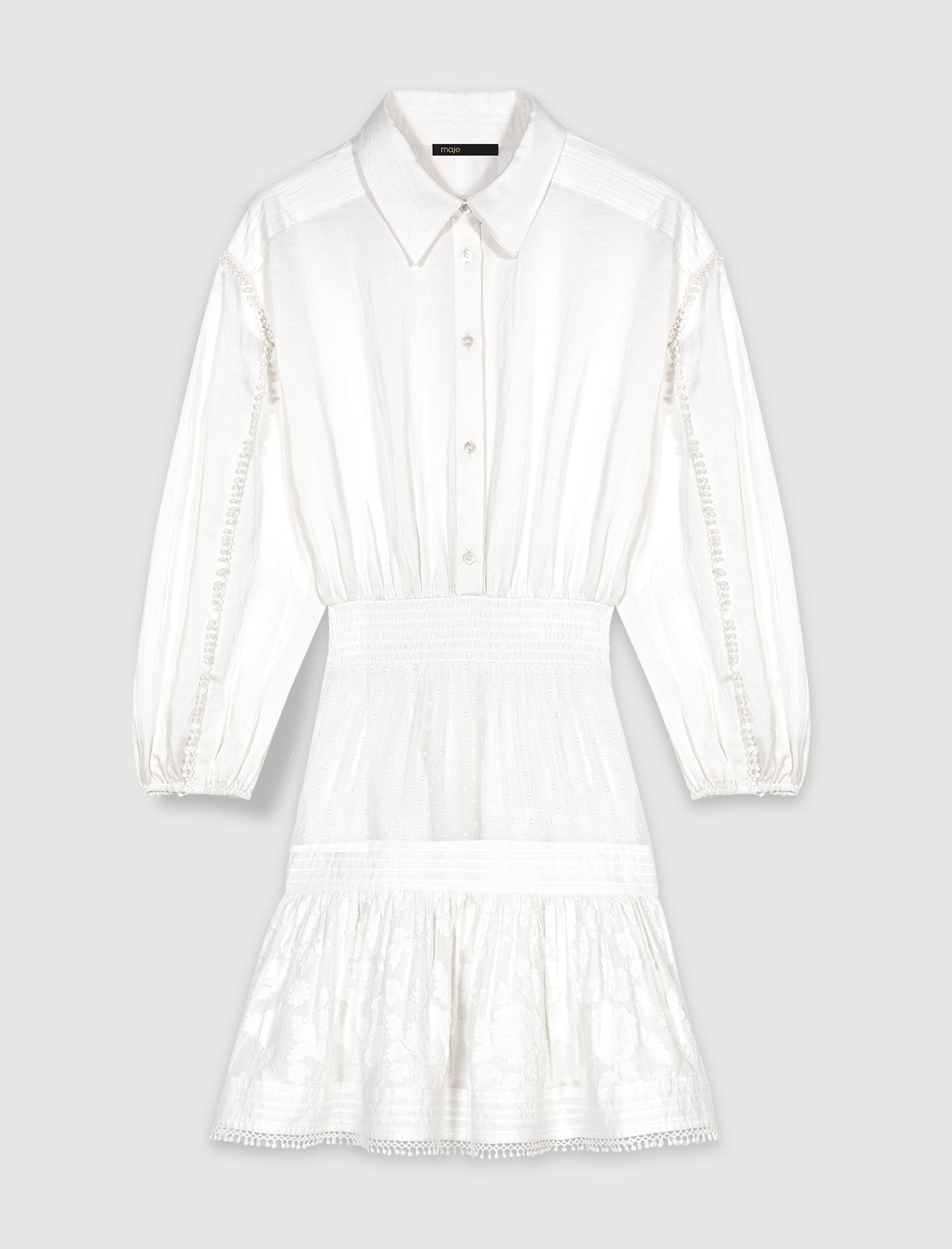 Robes blanches pour femme Maje