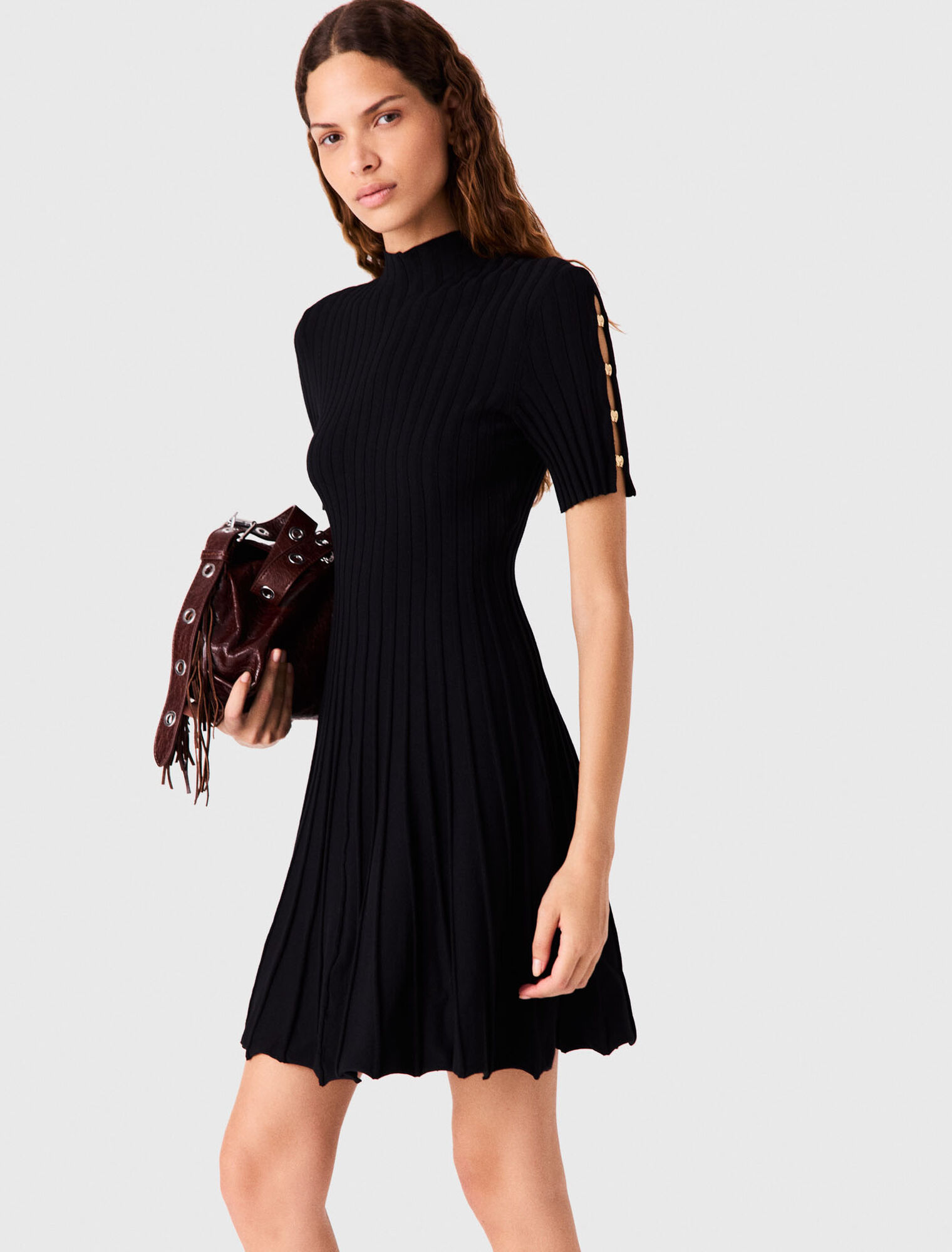 Short knit dress
