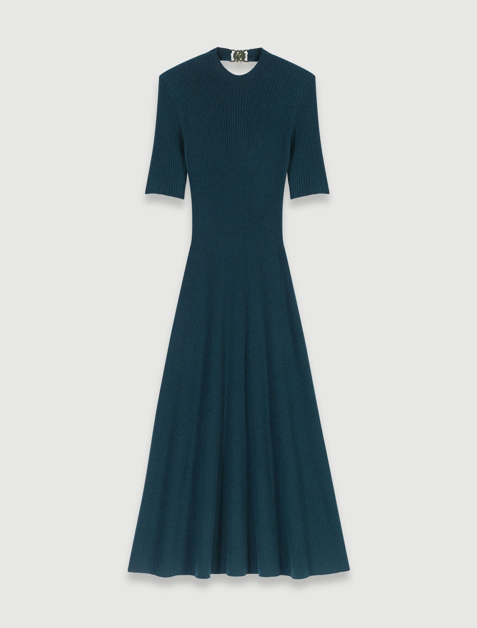 Robe longue en maille