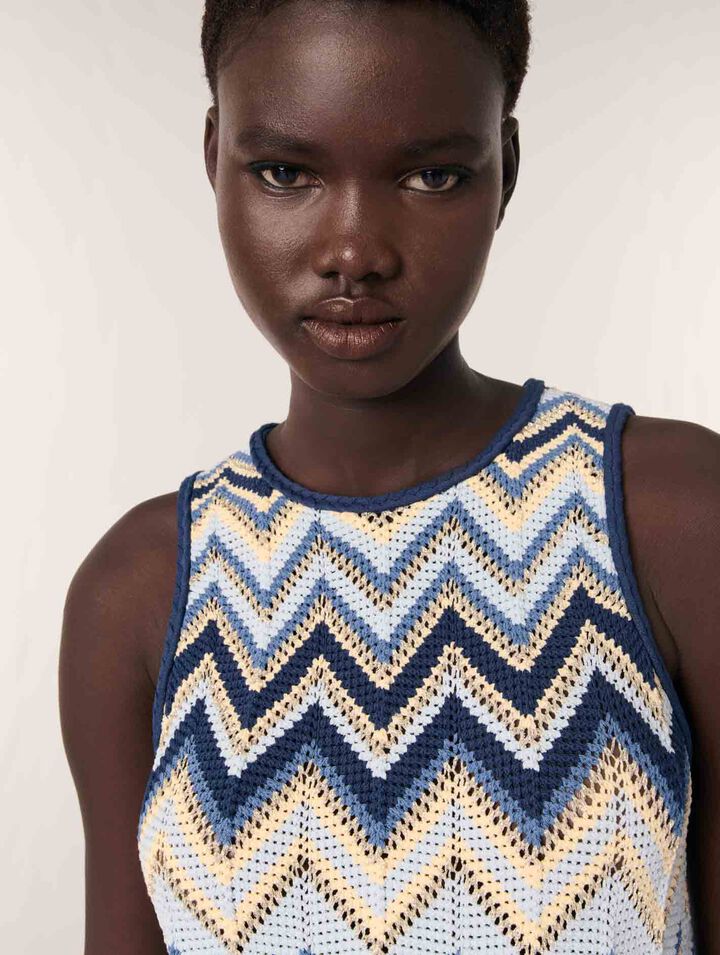 Top en crochet