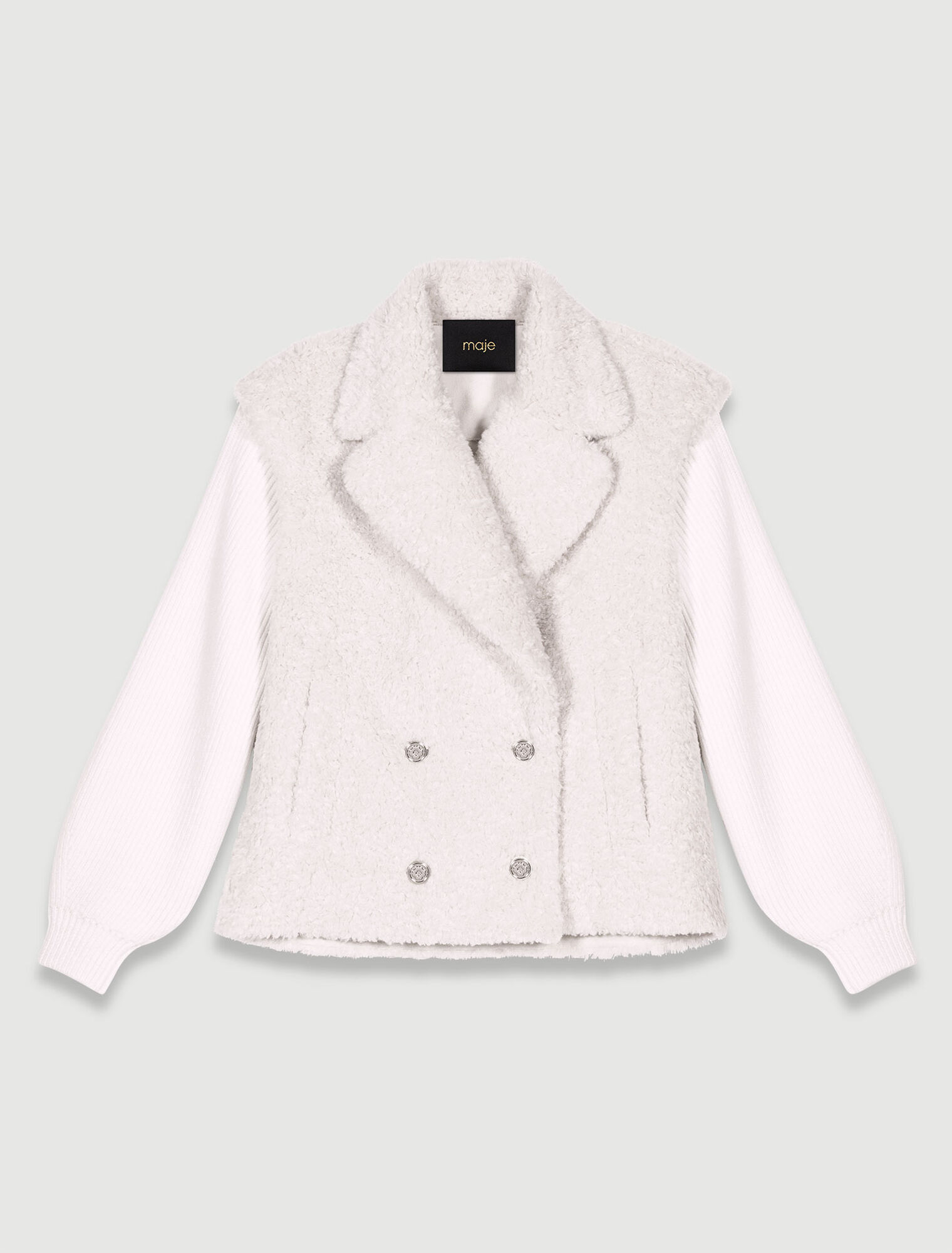 Blouson bi-matière
