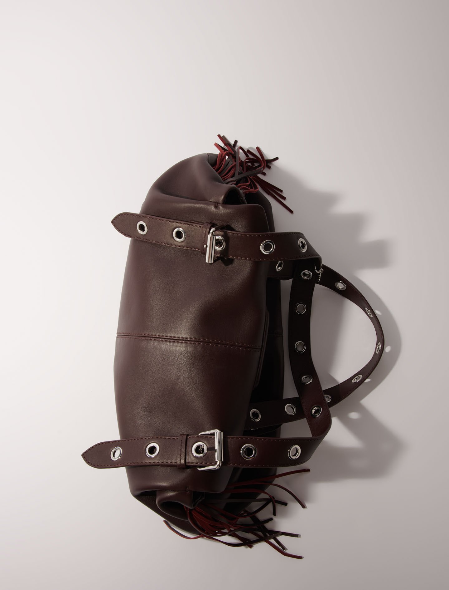ショルダーバッグ MAJE Plain leather miss m xl bag Plain leather Miss M XL bag Red For Women | Maje
