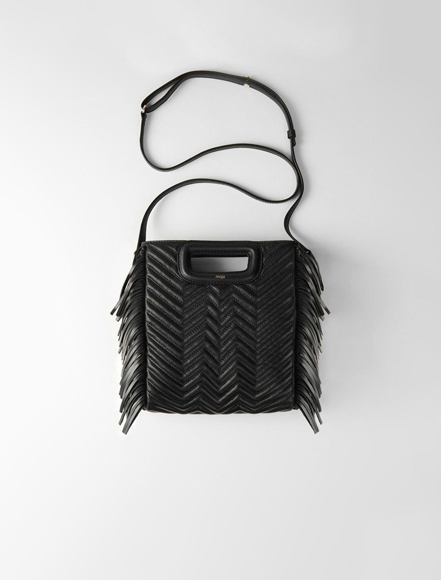 QUILTED LEATHER M BAG