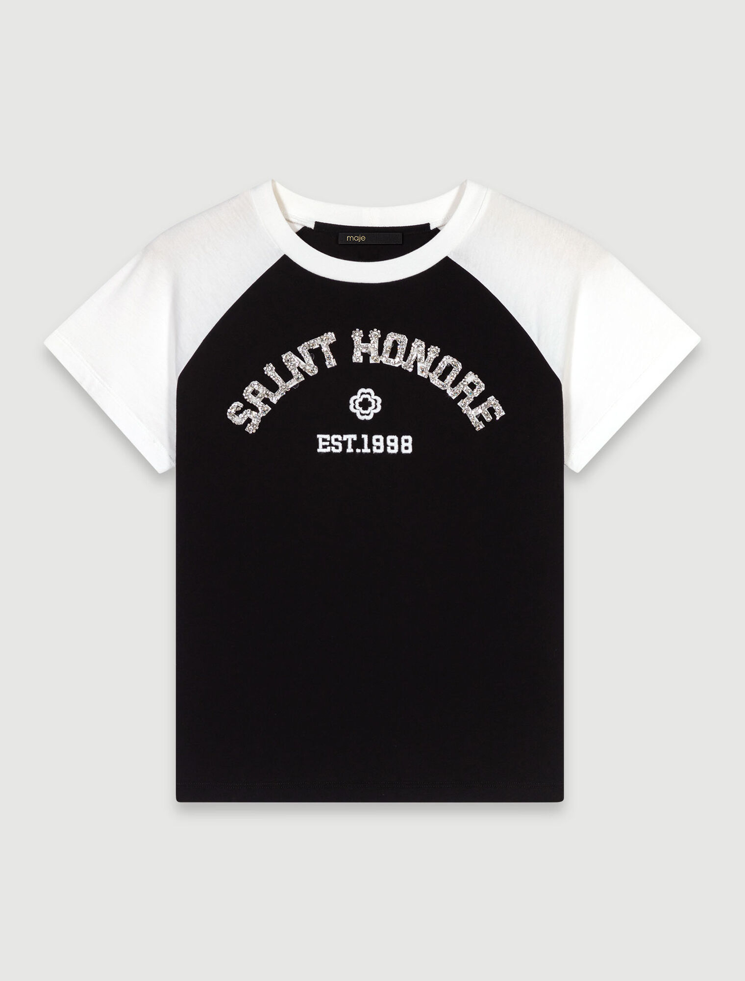 Tee-shirt Saint-Honoré à strass