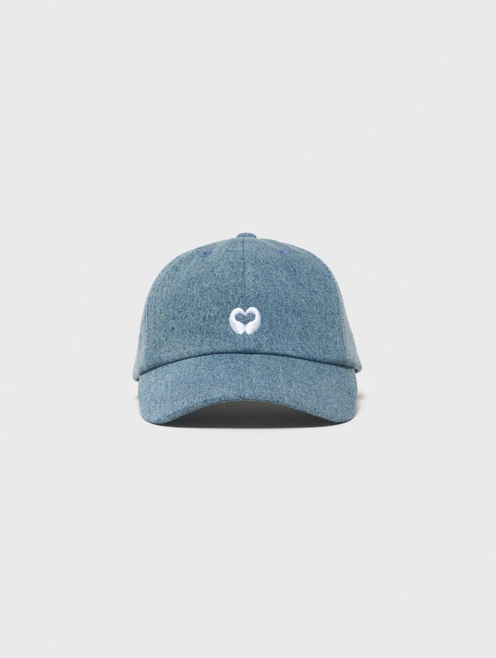 Casquette en denim