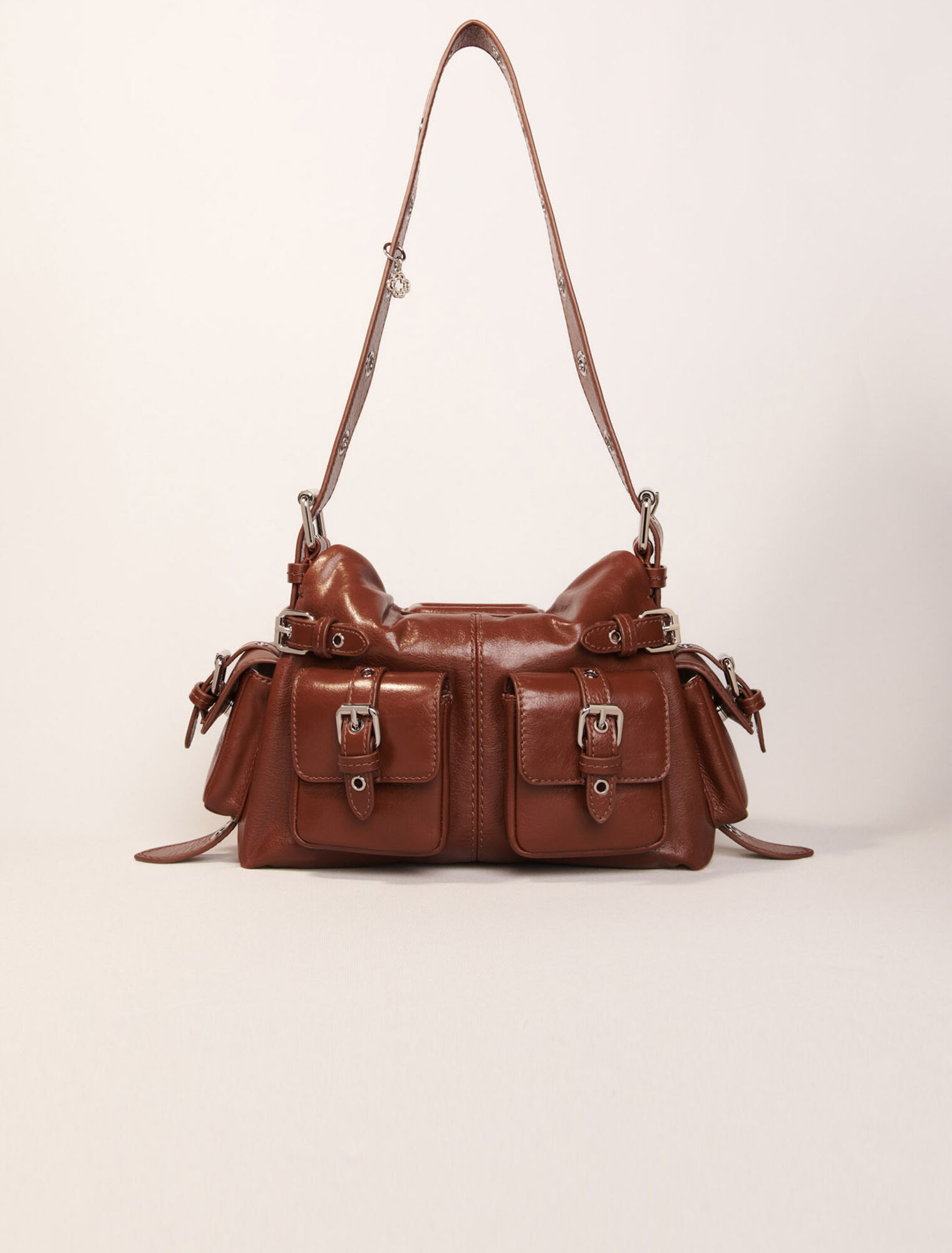 Sac Miss M Mini pockets en cuir use