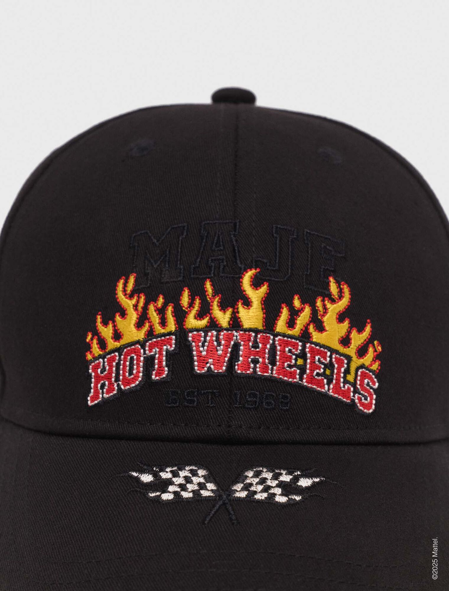 Casquette en coton Hot Wheels x Maje