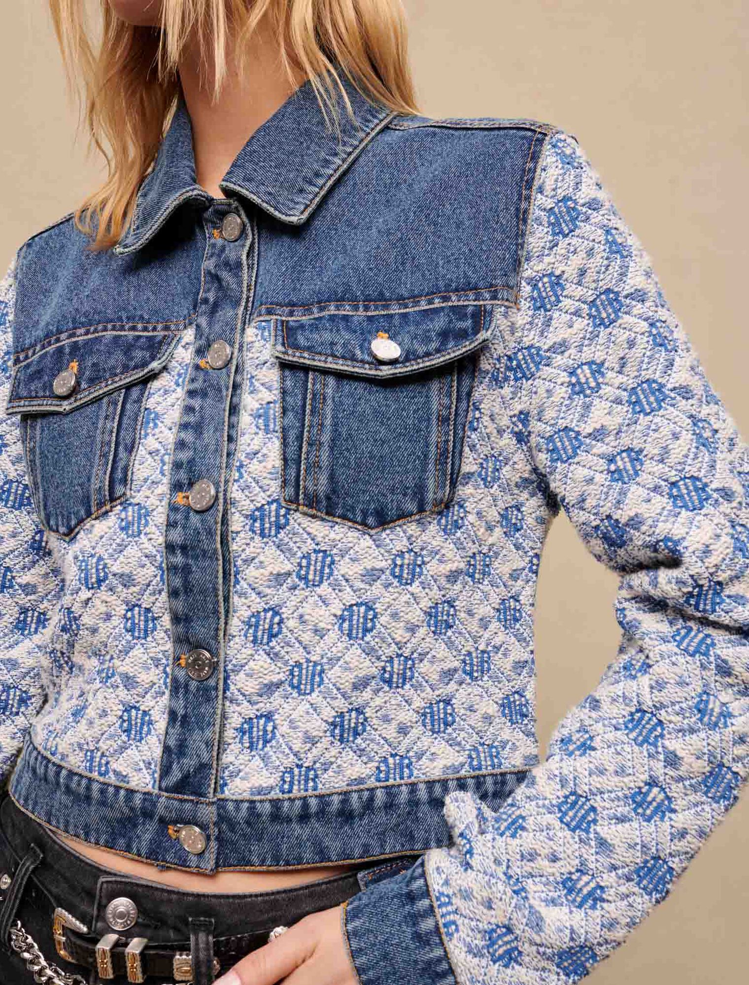 Blouson en jean court