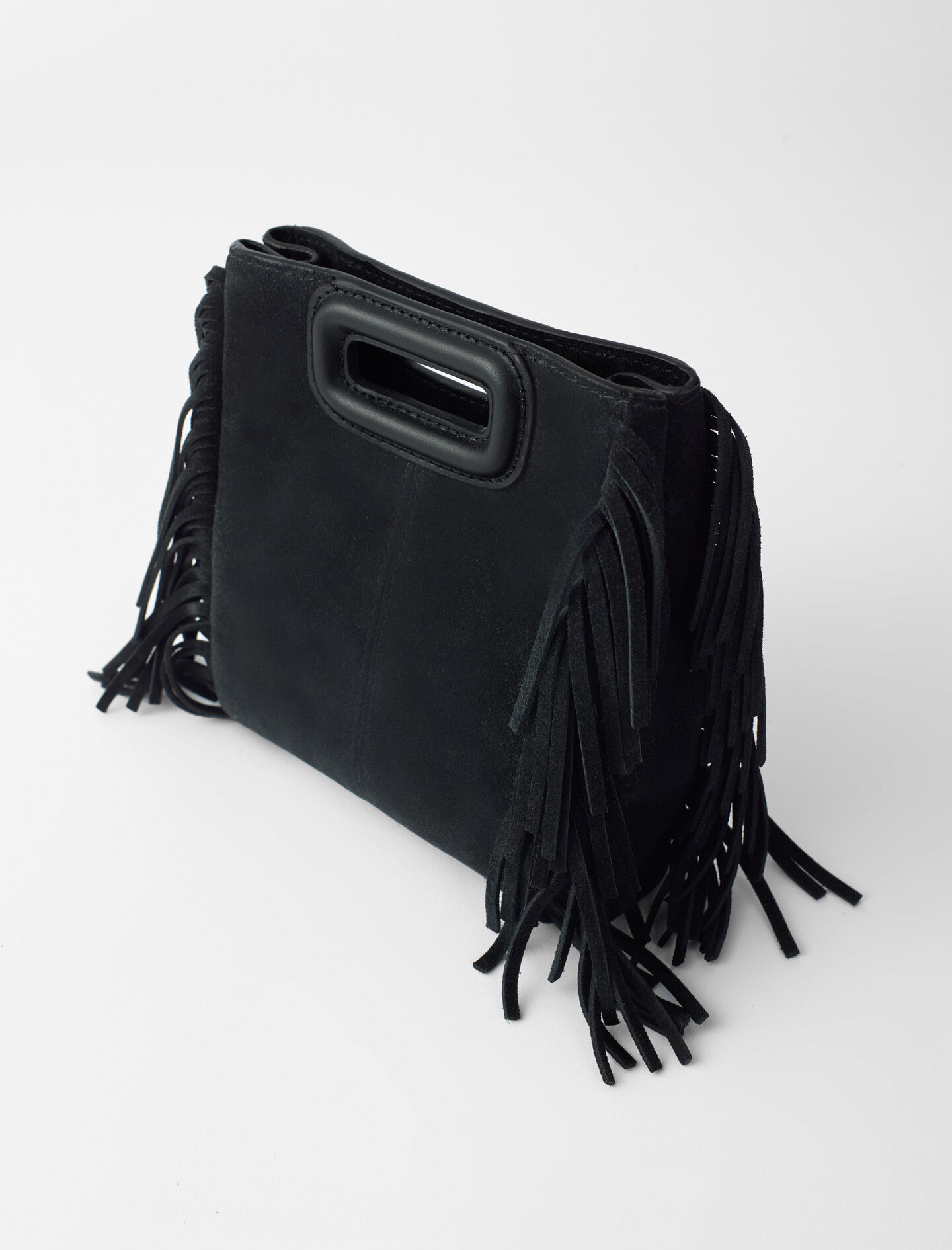 Black suede bag shop