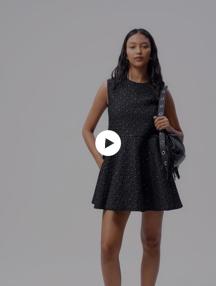 Combinaison trompe l'&oelig;il strass&eacute;e