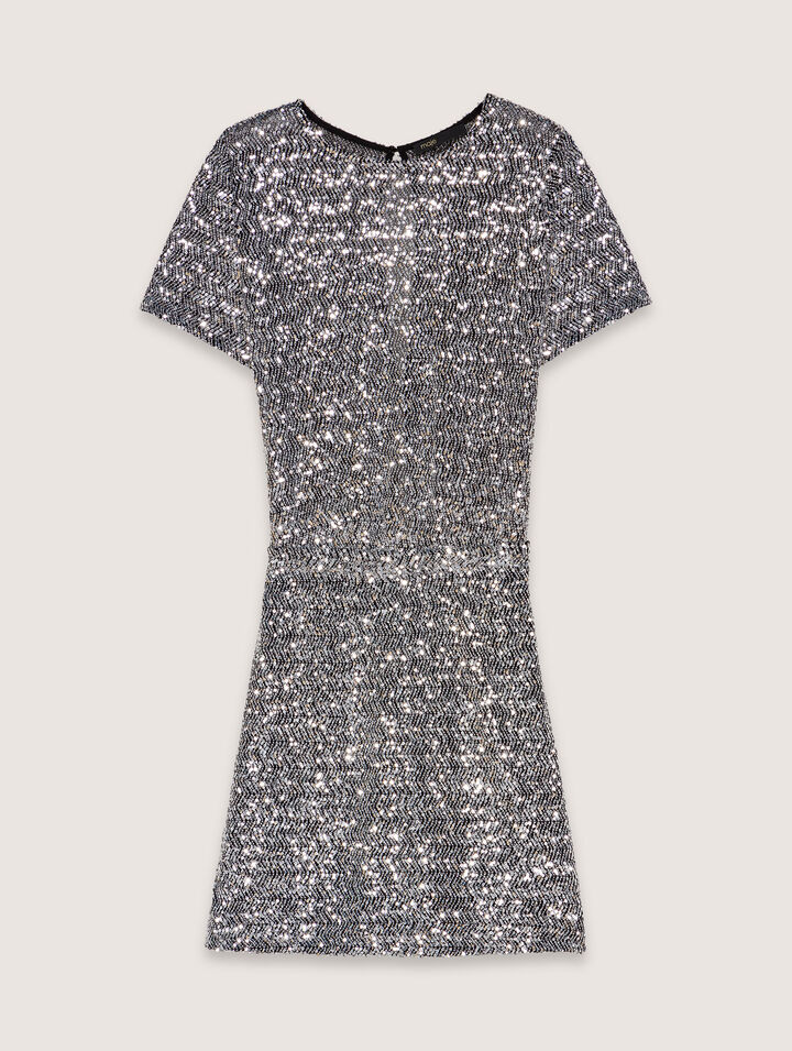 Sequin short dress